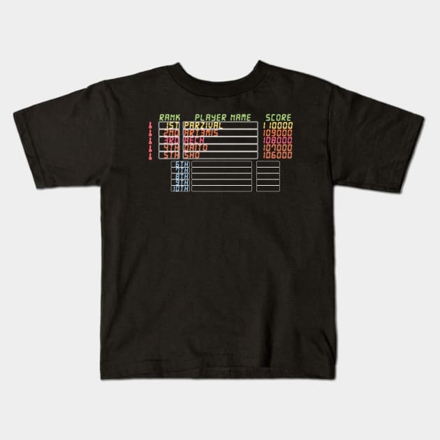 Game scoreboard Kids T-Shirt by nickbeta